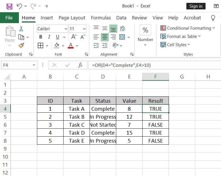 OR Function, Excel OR Function, OR Function excel, OR Function in Excel,How to use OR function in excel